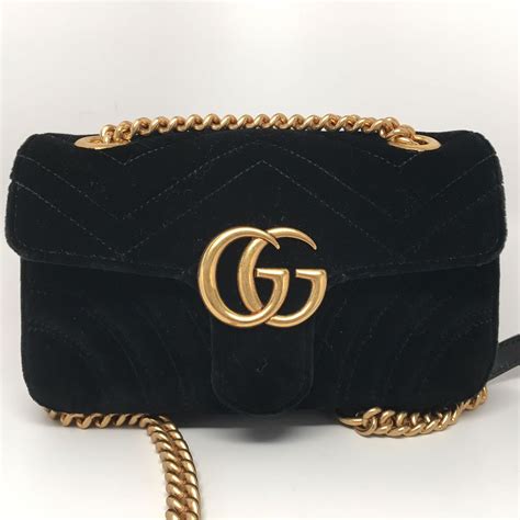 gucci marmont bag velvet mini|gucci large marmont shoulder bag.